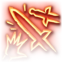 Epée - arme lâchée